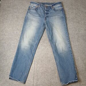 Gap Cheeky Straight Jeans Womens 30/10R Medium Indigo High Rise 703551-00